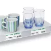 Isekleepuv silt Sigel LP783 Ristkülik Valge 420 tk