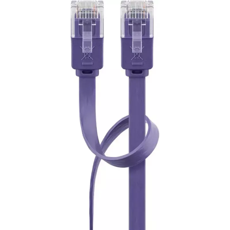 Lame patch-kaabel Goobay CAT 6 2m U/UTP Violetne