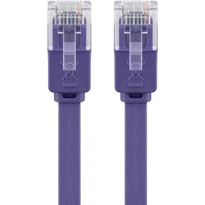 Lame patch-kaabel Goobay CAT 6 2m U/UTP Violetne