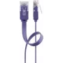 Lame patch-kaabel Goobay CAT 6 2m U/UTP Violetne