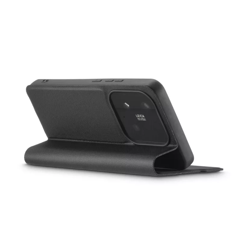 HAMA vutlar-telefonikott Xiaomi 15T jaoks — Daily Protect, 17,4 cm (6,83 tolli), must, 2 kaarditaskut, lauajalg