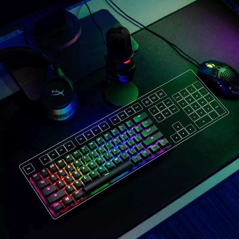 HyperX Alloy Origins 60 – mehaaniline mängurklaviatuur – HX Red