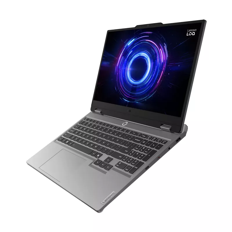Lenovo LOQ 15IRX10 Intel® Core™ i7 i7-13650HX sülearvuti 39,6 cm (15,6 tolli) Full HD 16 GB DDR5-SDRAM 1 TB SSD NVIDIA GeForce RTX 5070 Wi-Fi 6 (802.11ax) Windows 11 Home Saksa Hall