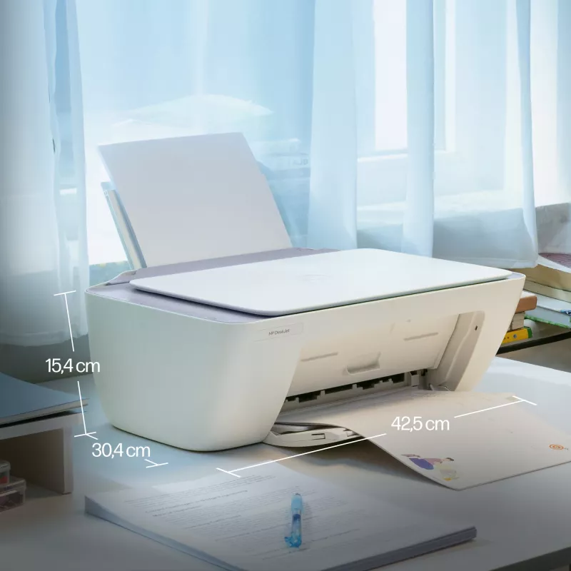 HP DeskJet 2922 juhtmeta multifunktsionaalne värviprinter, termotindiprinter, värvitrükk, 4800 x 1200 DPI, värviline kopeerimine, A4, valge