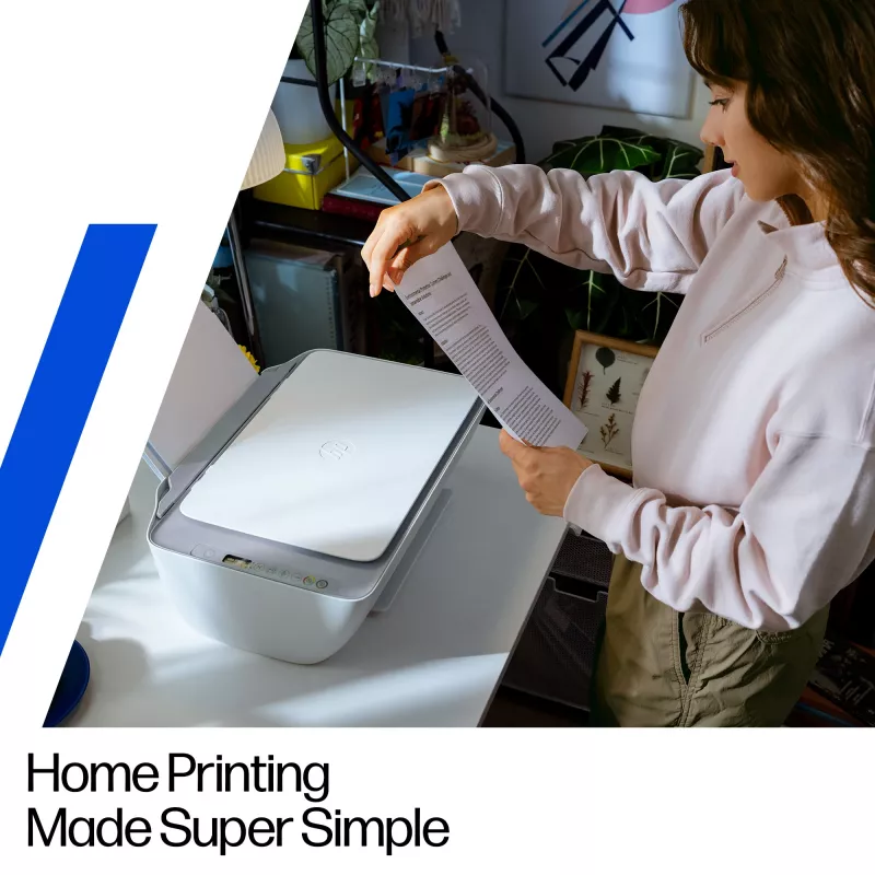 HP DeskJet 2922 juhtmeta multifunktsionaalne värviprinter, termotindiprinter, värvitrükk, 4800 x 1200 DPI, värviline kopeerimine, A4, valge