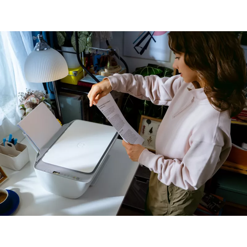 HP DeskJet 2922 juhtmeta multifunktsionaalne värviprinter, termotindiprinter, värvitrükk, 4800 x 1200 DPI, värviline kopeerimine, A4, valge