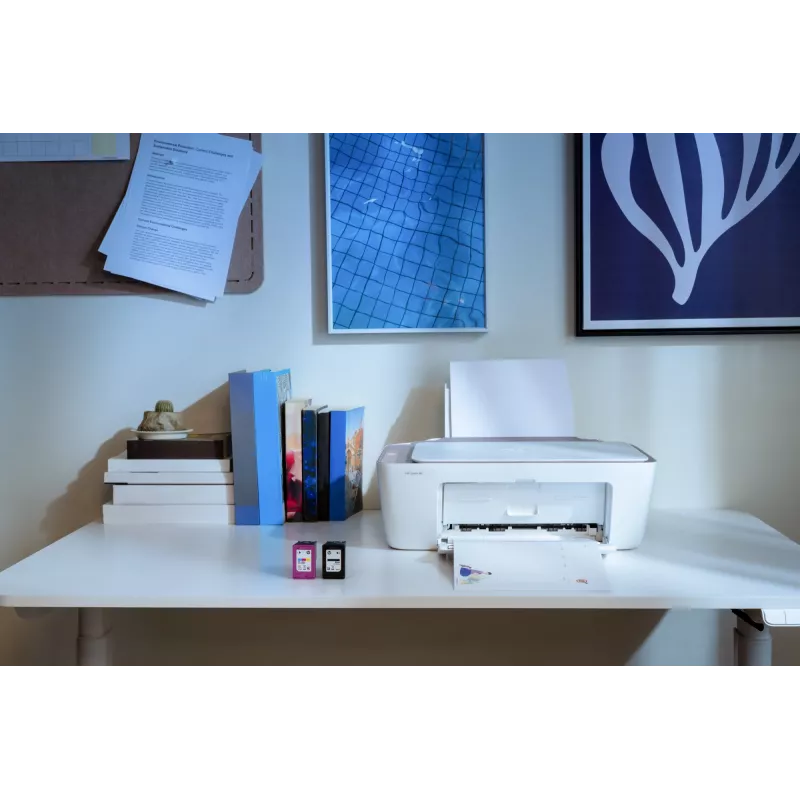 HP DeskJet 2922 juhtmeta multifunktsionaalne värviprinter, termotindiprinter, värvitrükk, 4800 x 1200 DPI, värviline kopeerimine, A4, valge
