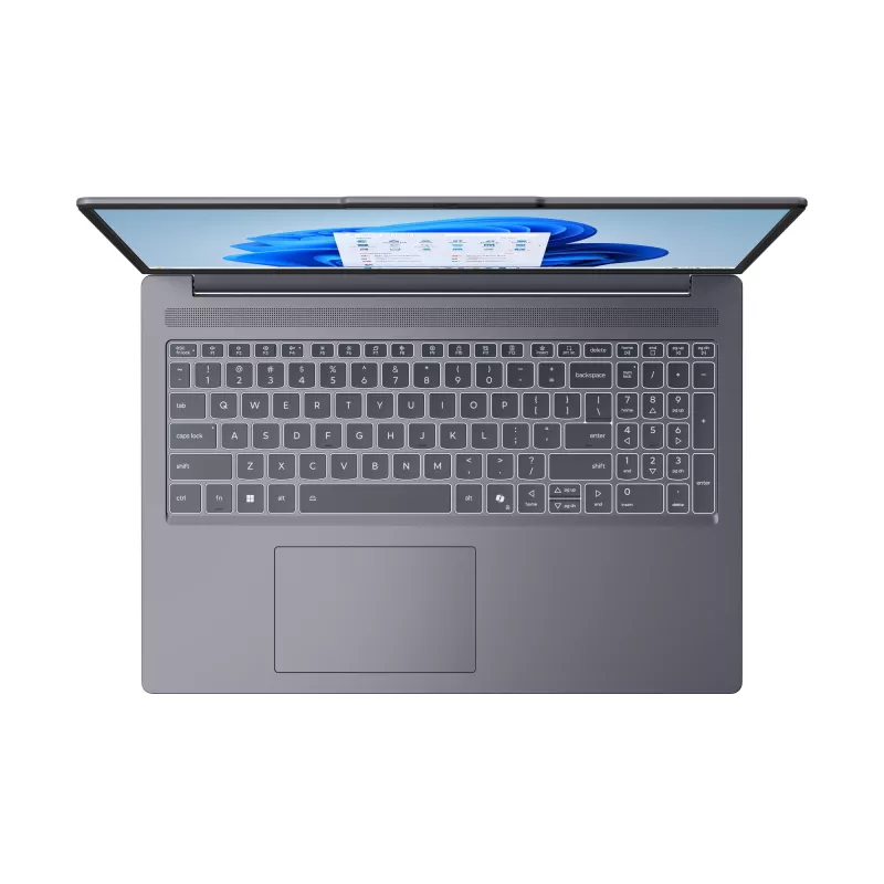 Lenovo IdeaPad õhuke 3 16ARP10 AMD Ryzen™ 3 7335U sülearvuti 40,6 cm (16 tolli) WUXGA 8 GB DDR5-SDRAM 512 GB SSD Wi-Fi 7 (802.11be) Windows 11 Home German hall