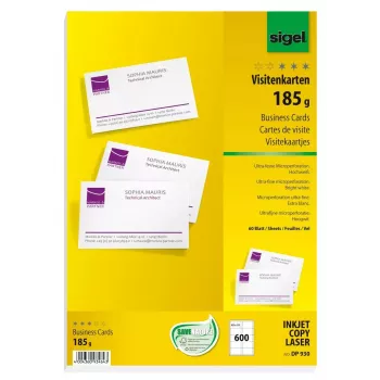 Visitkaart Sigel DP930