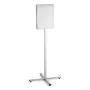 Infostend Durable 502957 A3 roostevaba teras, 638×638×1420 mm, antratsiit/hall