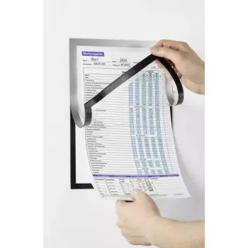 Magnetic Frame A4 Durable Duraframe Silver
