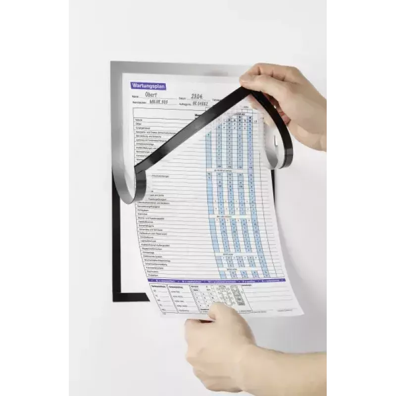 Magnetic Frame A4 Durable Duraframe Silver