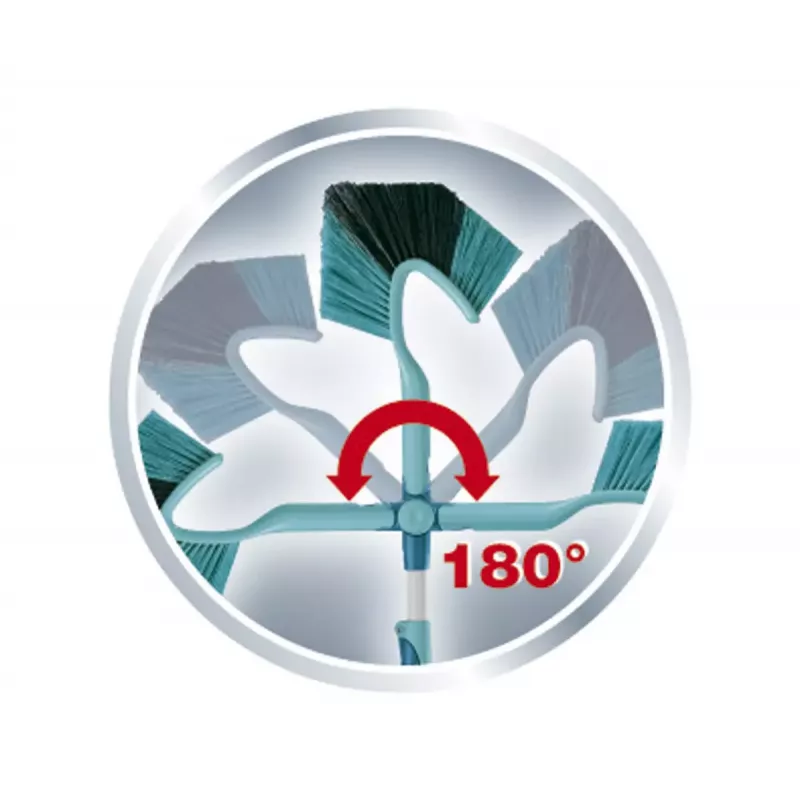 Nühkimishari Leifheit 41510 Alumiinium Must Türkiis