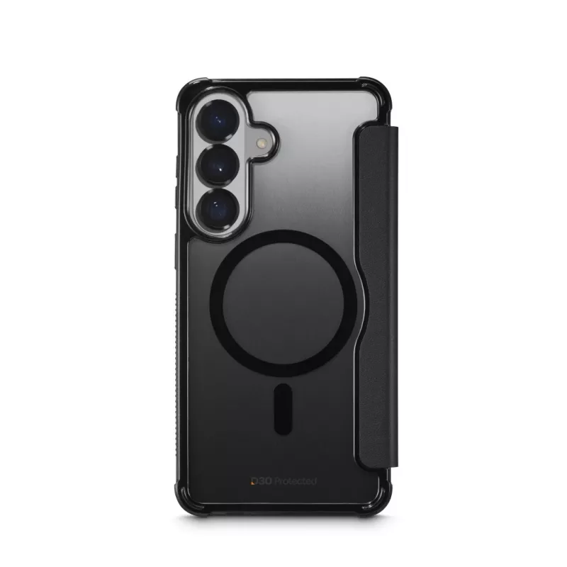HAMA raamatuümbris telefonile Samsung Galaxy S26+ (6,7 tolli, 17 cm) — Extreme Protect, Must, 2 kaarditaskut