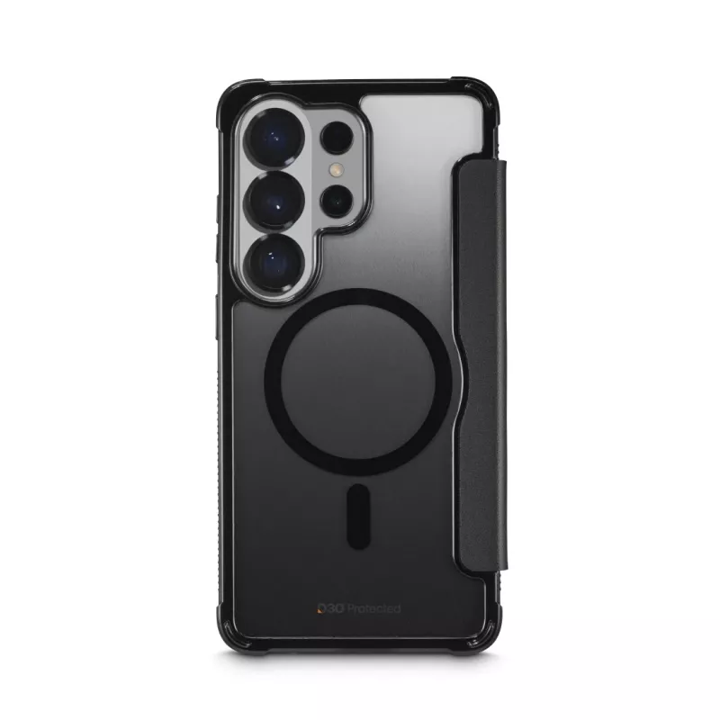 HAMA raamatuümbrise stiilis telefoniümbris Samsung Galaxy S26 Ultra jaoks — Extreme Protect, 17,5 cm (6,9 tolli), must, 2 kaarditaskut