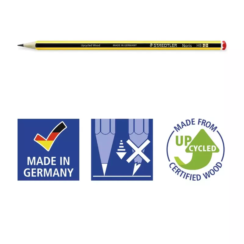 Pliiatsid Staedtler Noris 120 5 tk PEFC-sertifitseeritud