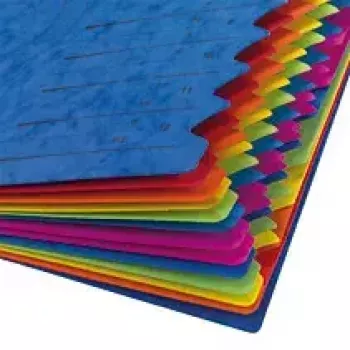 Herlitz 5001128 Sortimiskaust A4, 12 vahekaustaga, sinine, 2 kummipaelaga