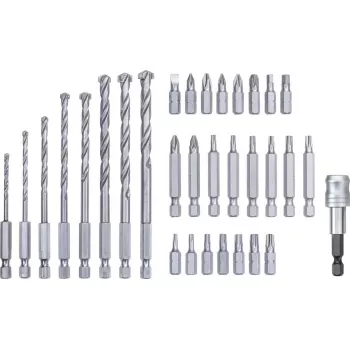 Puuriterade komplekt KWB Bit and Drill Bit Box 33 tk