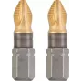 Kruvikeeramisotsak KWB 124102 2 tk Pozidriv PZ 2 25 mm kuuskant