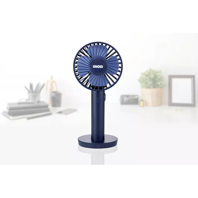 Unold Breezy II sinine 10 cm käeshoitav ventilaator