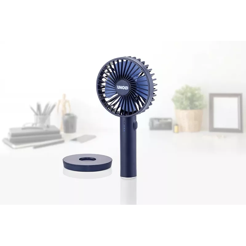 Unold Breezy II sinine 10 cm käeshoitav ventilaator