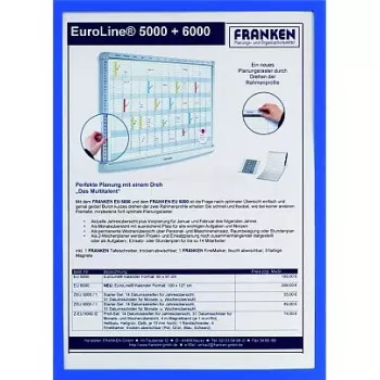 Magnetiline raam A3 Franken ITSA3M 03 sinine