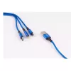 USB kaabel ShiverPeaks BS14-50071 1,2 m USB A/USB C Micro-USB B sinine
