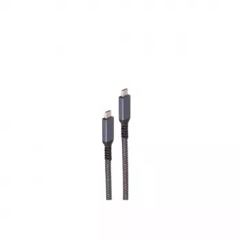 USB-kaabel ShiverPeaks BS14-75007 2m USB 3.2 Gen 2 USB C must valge