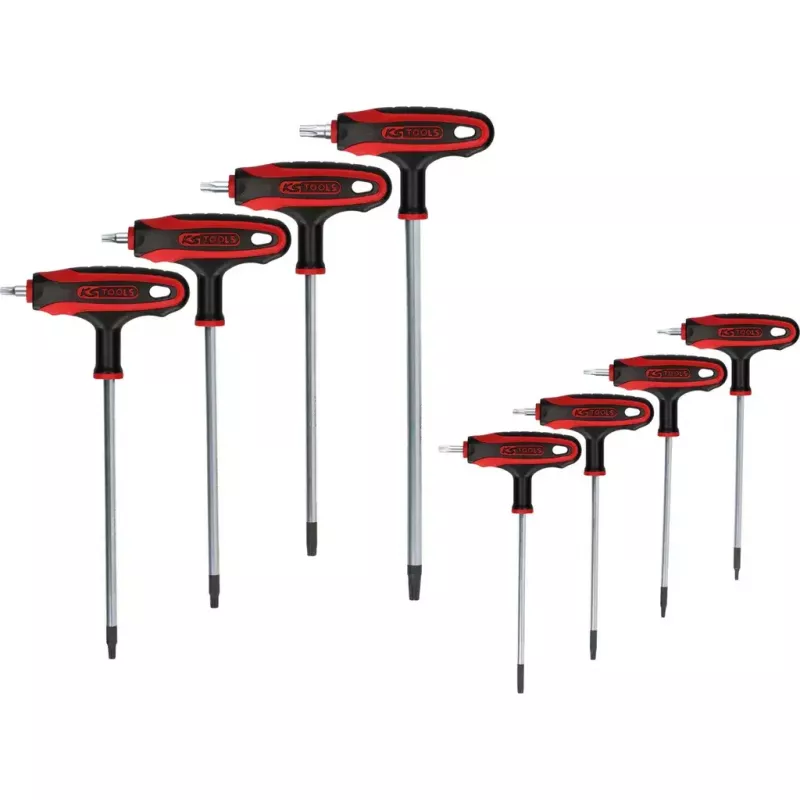 L-torx-võti KS Tools 151.8165 kroom-vanaadiumterasest 8 tk