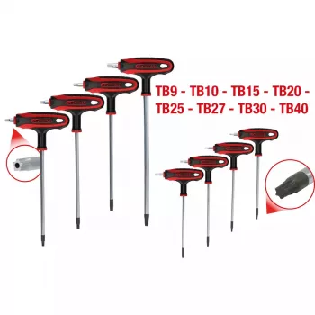 L-torx-võti KS Tools 151.8165 kroom-vanaadiumterasest 8 tk