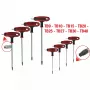 L-torx-võti KS Tools 151.8165 kroom-vanaadiumterasest 8 tk