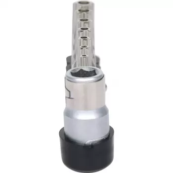 Kruvikeeraja otsakomplekt ks tools 911.1480 8 tk nikkel 25 mm 1/4-tolline vars DIN 3126 ISO 1173 E 6,3