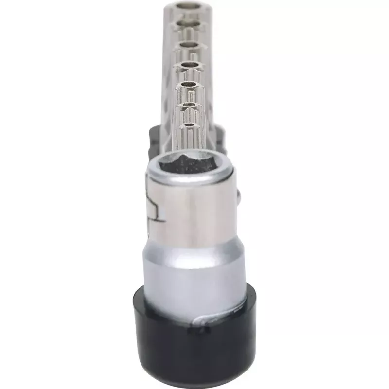 Kruvikeeraja otsakomplekt ks tools 911.1480 8 tk nikkel 25 mm 1/4-tolline vars DIN 3126 ISO 1173 E 6,3
