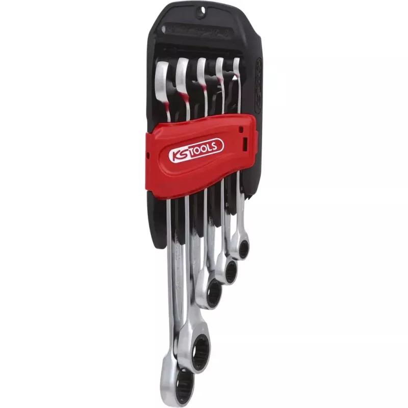 Põrkmehhanismiga mutrivõtmete komplekt KS Tools 503.4255