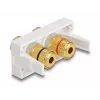 DeLOCK Easy 45 pistikupesa valge 225mm 39mm 45mm