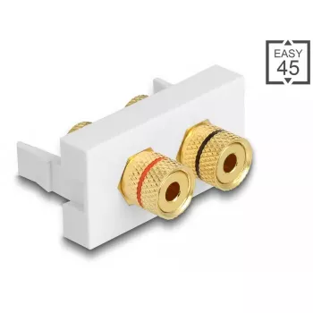 DeLOCK Easy 45 pistikupesa valge 225mm 39mm 45mm
