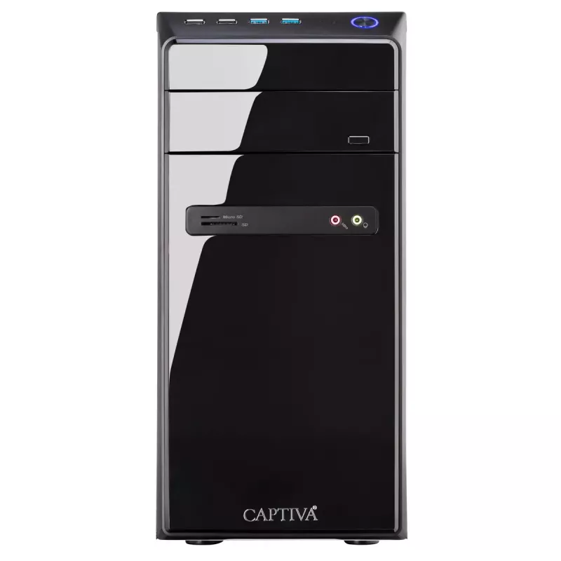 Lauaarvuti CAPTIVA Power Starter R65-472 AMD Ryzen 5 5600G 8 GB 500 GB SSD AMD Radeon Windows 11 Pro