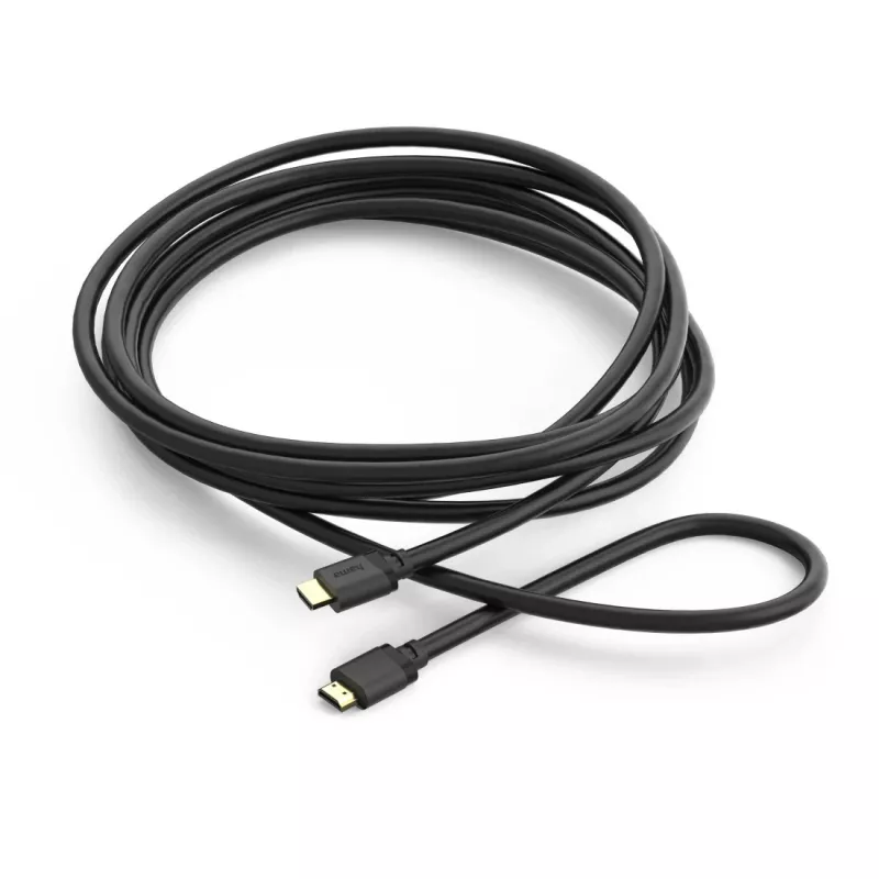 Hama 00202030 HDMI-kaabel 5 m HDMI tüüp A (standard) Must