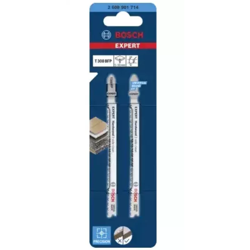 Bosch T 308 BFP bimetallsaag ketassaagile 2 tk lamineeritud plaatidele