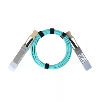 BlueOptics QSFP56 kuni QSFP56 fiiberoptiline kaabel 7 m, akvaariumivärvi