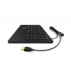 KeySonic KSK-5230 IN (CH) klaviatuur Kontor USB QWERTZ Šveitsi Must