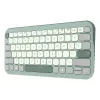 Juhtmeta Bluetooth 75% ASUS Marshmallow KW100 klaviatuur — QWERTZ paigutus, käärikytkised, roheline, kodune
