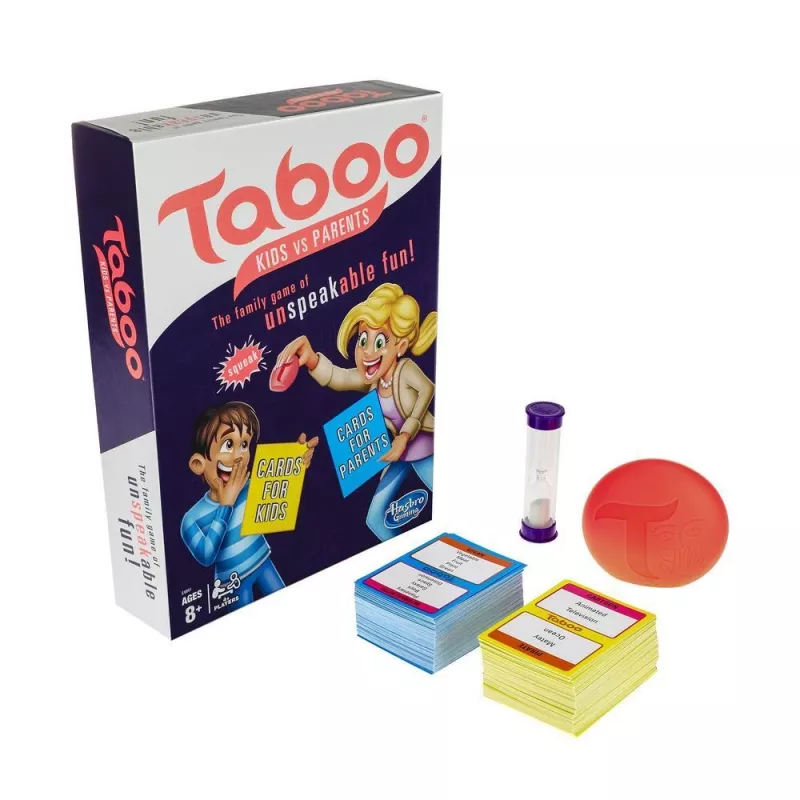 Hasbro Taboo Kids vs. Parents, 8 a, peremäng