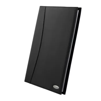Rexel Soft Touch Smooth A4 esitlusmapp 24 taskuga must