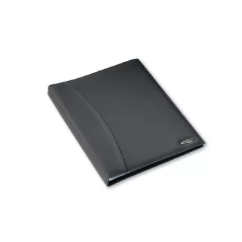 Rexel Soft Touch Smooth A4 esitlusmapp 24 taskuga must