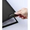 Rexel Soft Touch Smooth A4 esitlusmapp 24 taskuga must