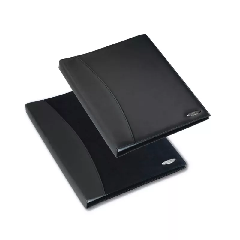 Rexel Soft Touch Smooth A4 esitlusmapp 24 taskuga must