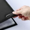 Rexel Soft Touch Smooth A4 esitlusmapp 24 taskuga must