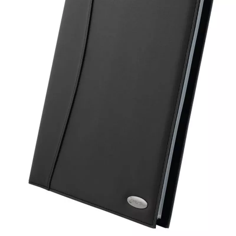 Rexel Soft Touch Smooth A4 esitlusmapp 24 taskuga must