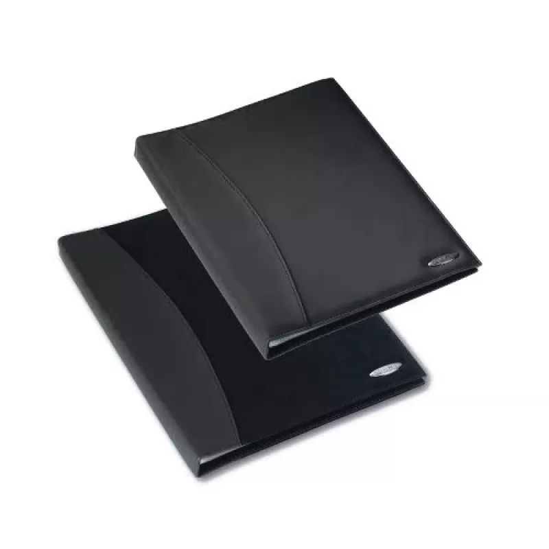 Rexel Soft Touch Smooth A4 esitlusmapp 24 taskuga must